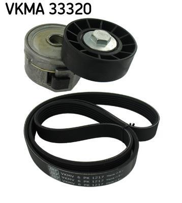 Kit de courroie d'accessoire (Courroie d’alternateur) SKF ref. VKMA 33320